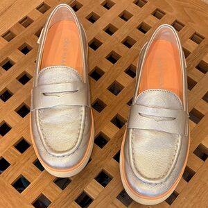 Cole Haan Metallic Loafers